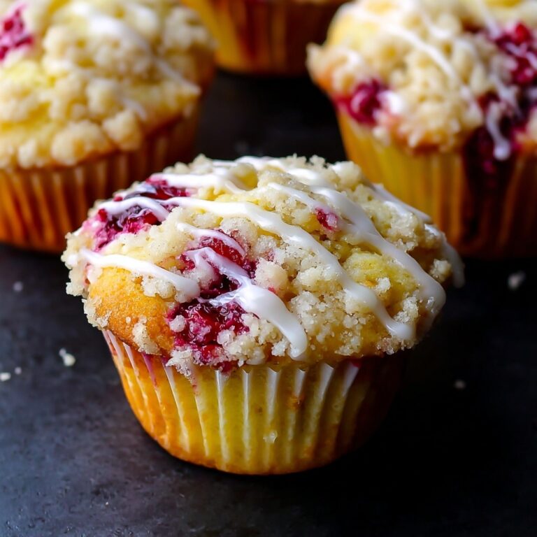 Raspberry Streusel Muffins Recipe