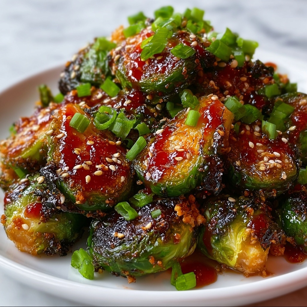 Honey Sriracha Brussels Sprouts Recipe - Recipe Image