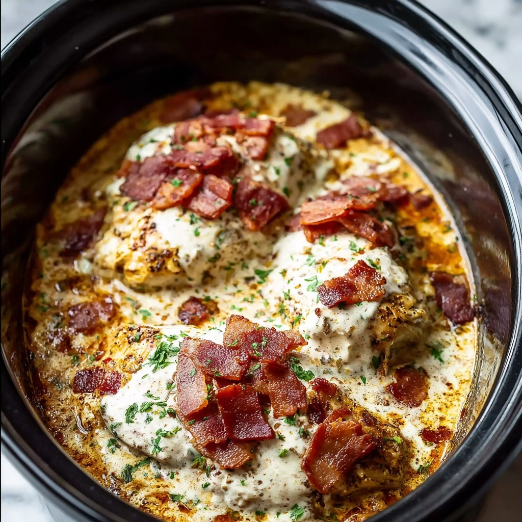Slow Cooker 3-Ingredient Crack Chicken Recipe - Recipe Image