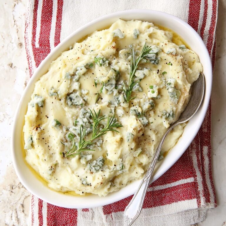 Blue Cheese Mashed Potatoes Recipe