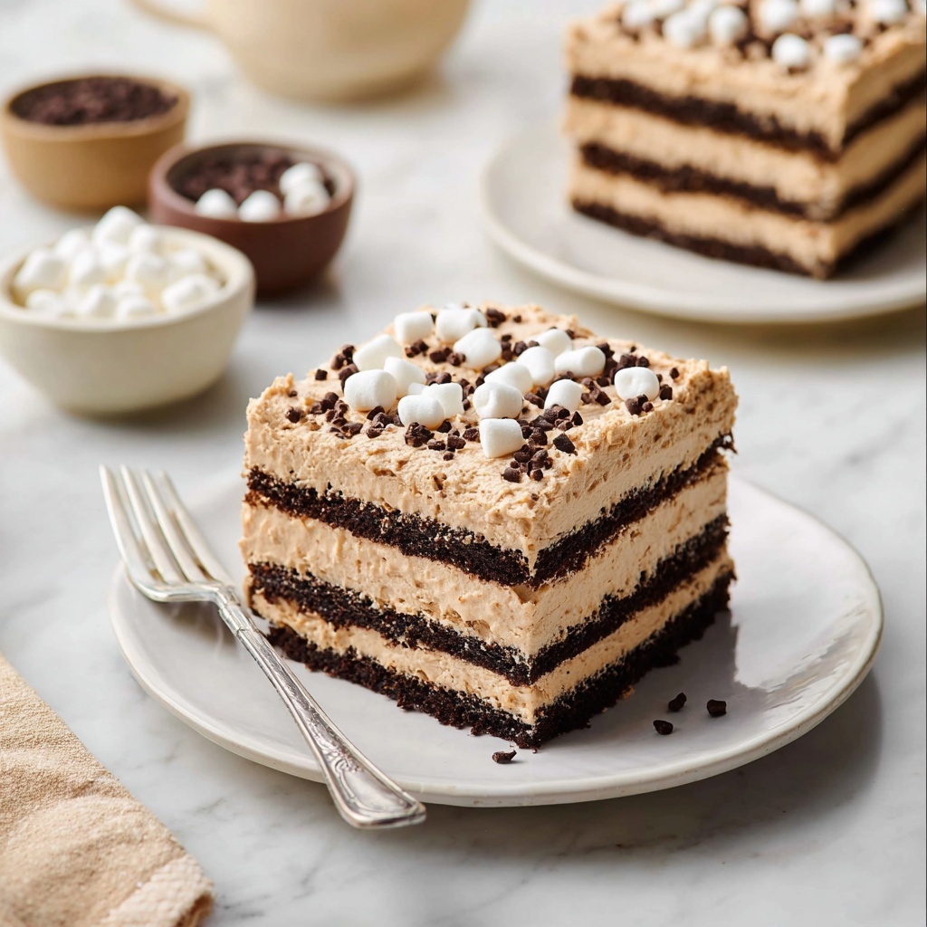 Hot Chocolate Icebox Cake Recipe - Recipe Image