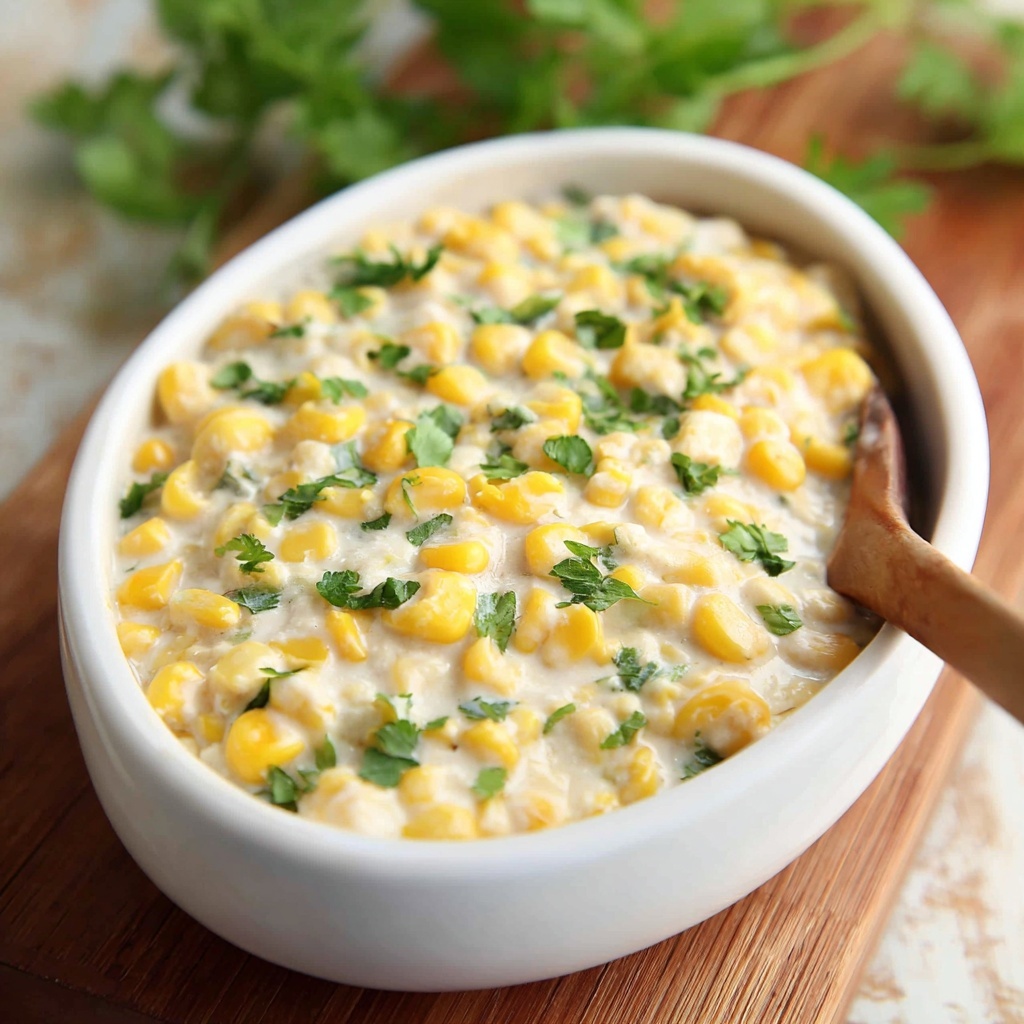 Crock Pot Creamed Corn Recipe - Recipe Image