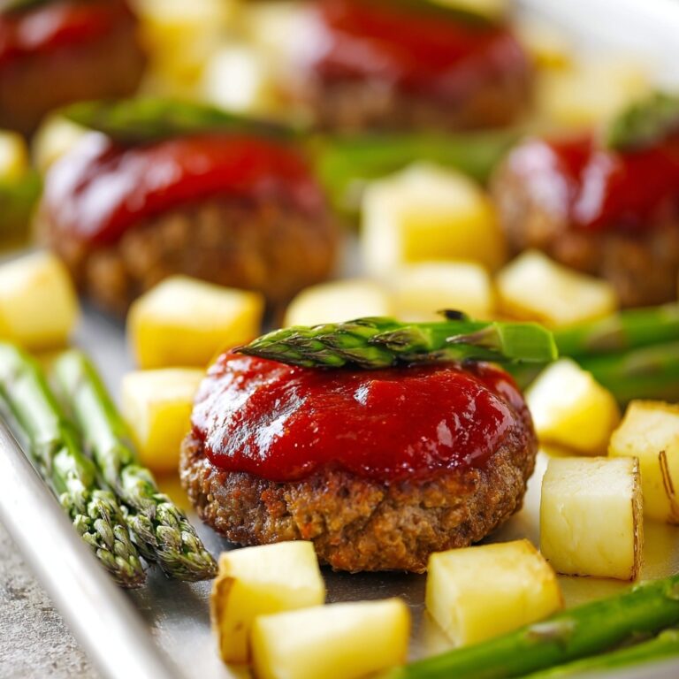 Sheet Pan Meatloaf Dinner Recipe