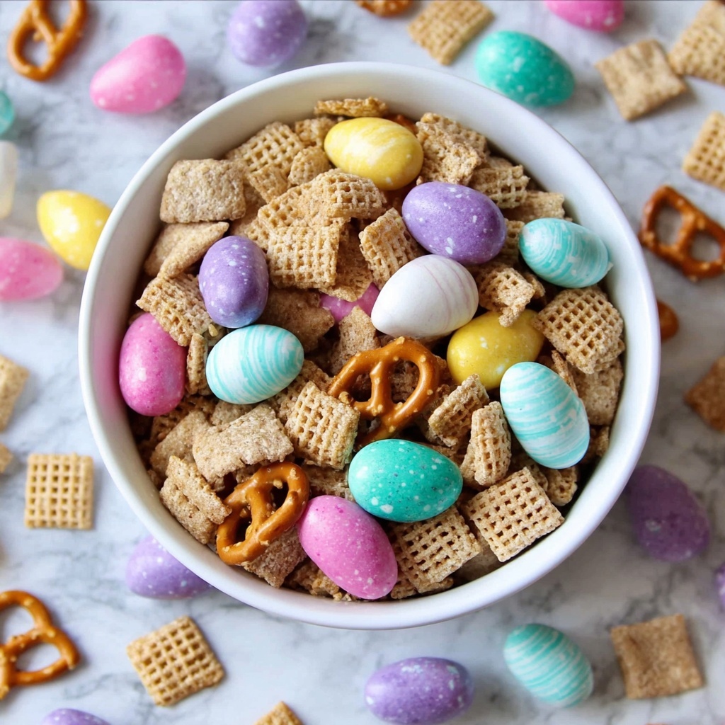 Easter White Chocolate Snack Mix Recipe - Recipe Image