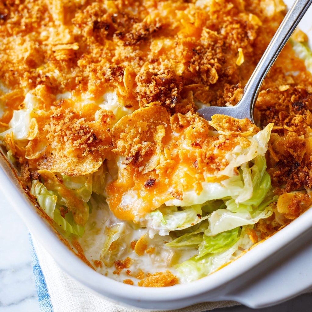 Old-Fashioned Cabbage Casserole Recipe - Recipe Image