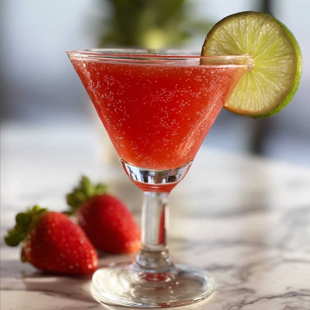 Easy Strawberry Daiquiri Recipe - Recipe Image