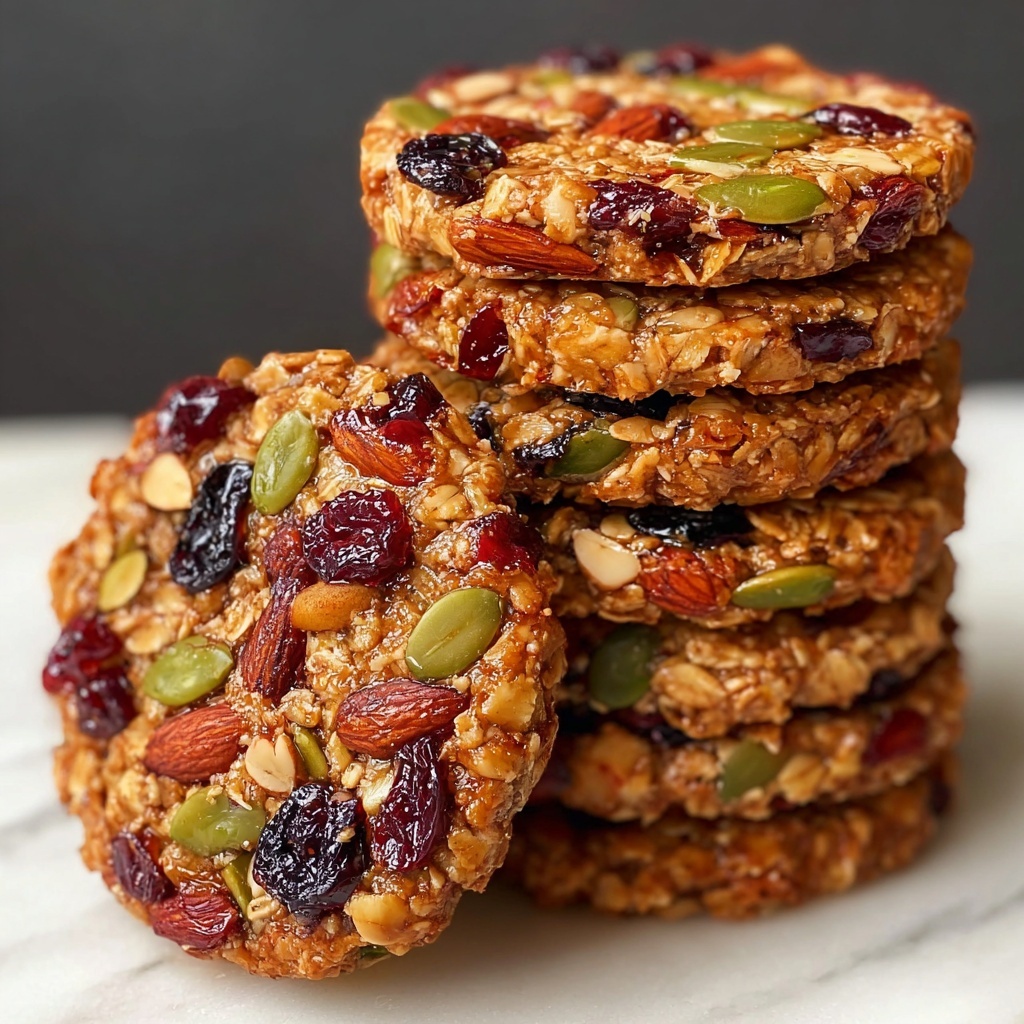 Healthy Nut & Seed Energy Cookies Recipe - Recipe Image