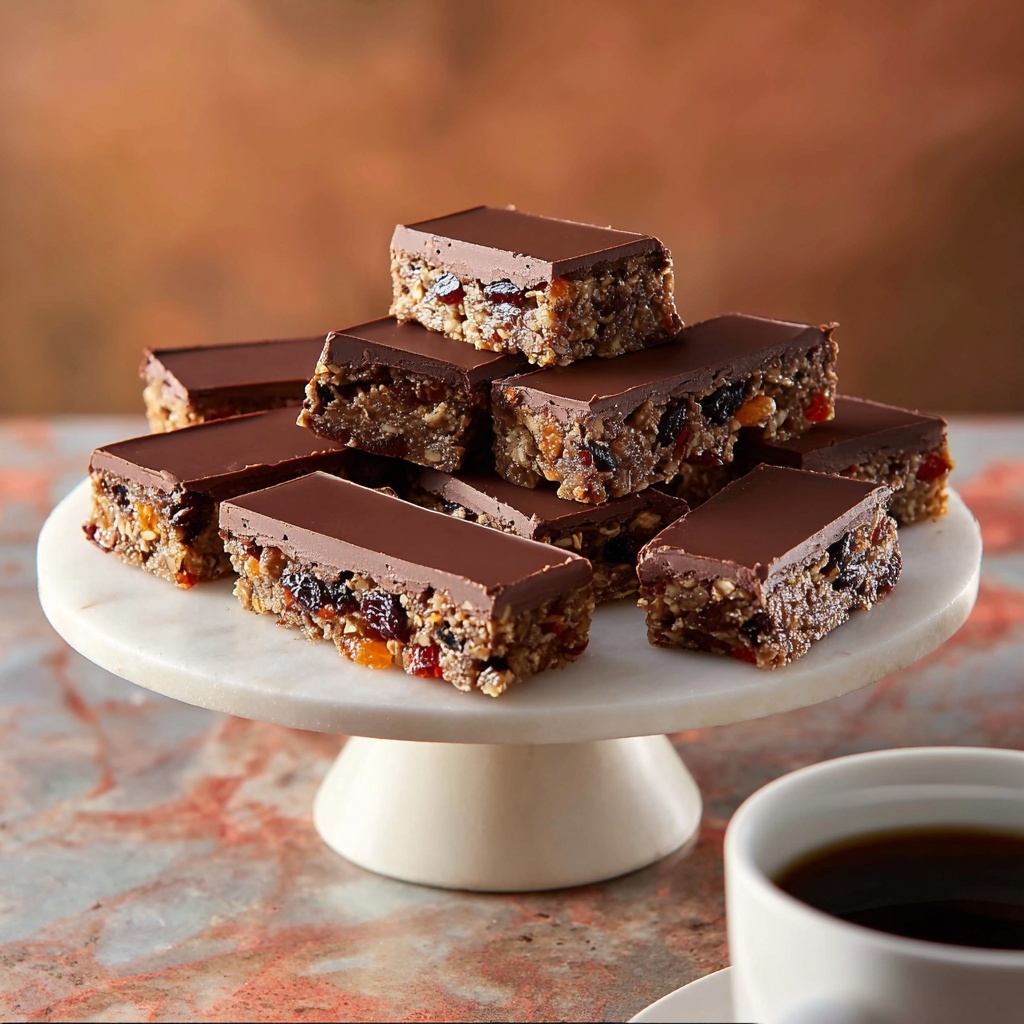 No-Bake Milk Chocolate Coconut Slice Recipe - Recipe Image