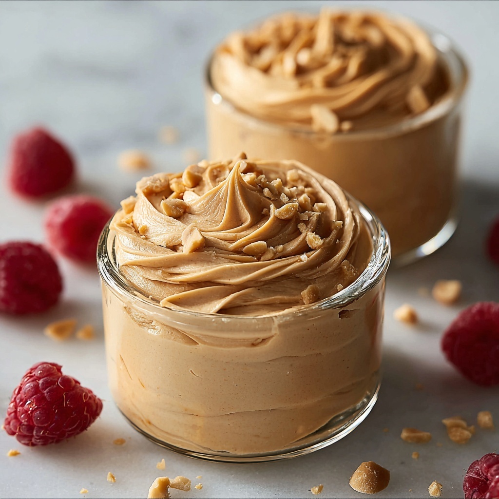 Keto Peanut Butter Mousse Recipe - Recipe Image