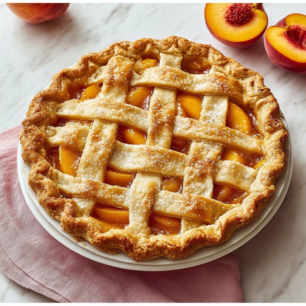 Better Than Grandma’s Peach Pie Recipe - Recipe Image