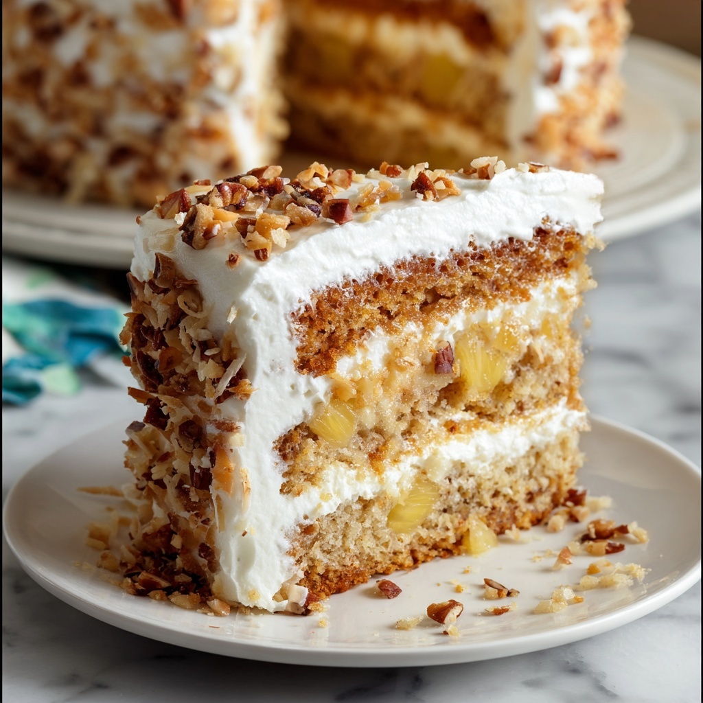 Hawaiian Wedding Cake Recipe - Recipe Image