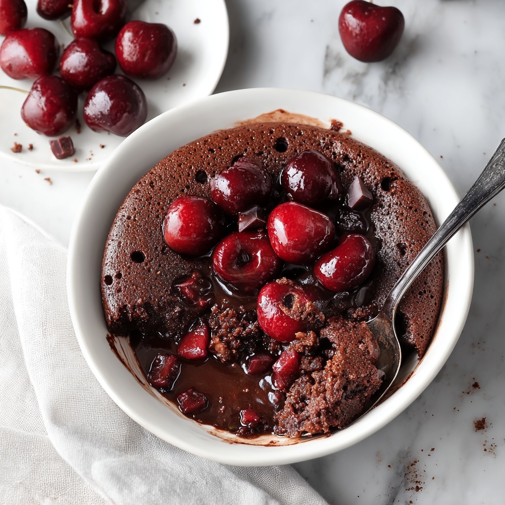 Chocolate Cherry Dump Cake Recipe - Recipe Image