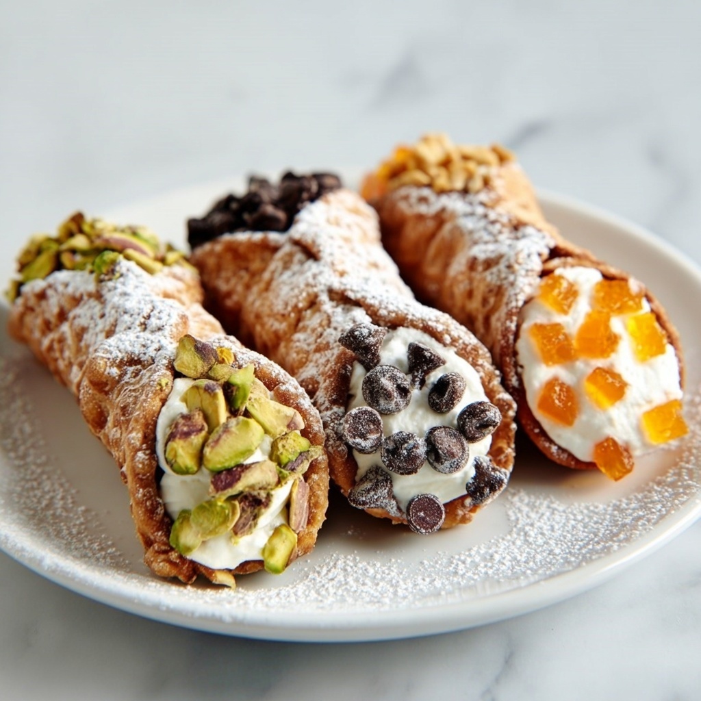 Authentic Italian Cannoli Recipe - Recipe Image