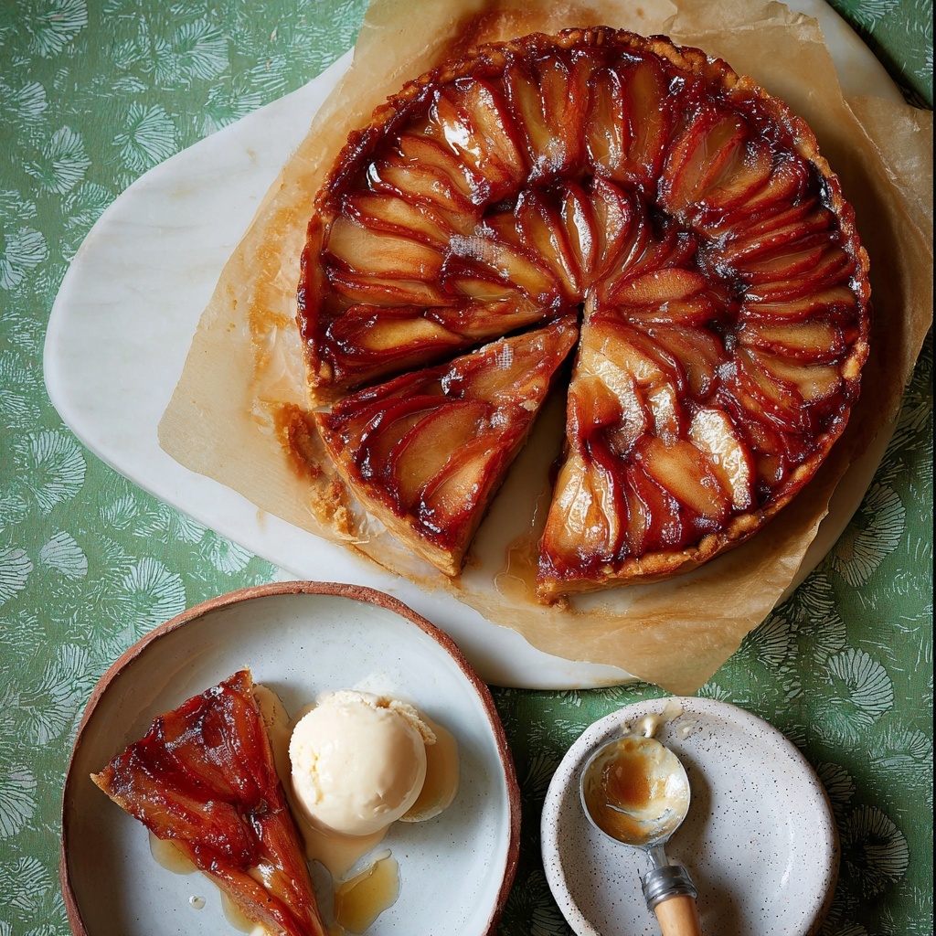 Maple-Apple Tarte Tatin Recipe - Recipe Image