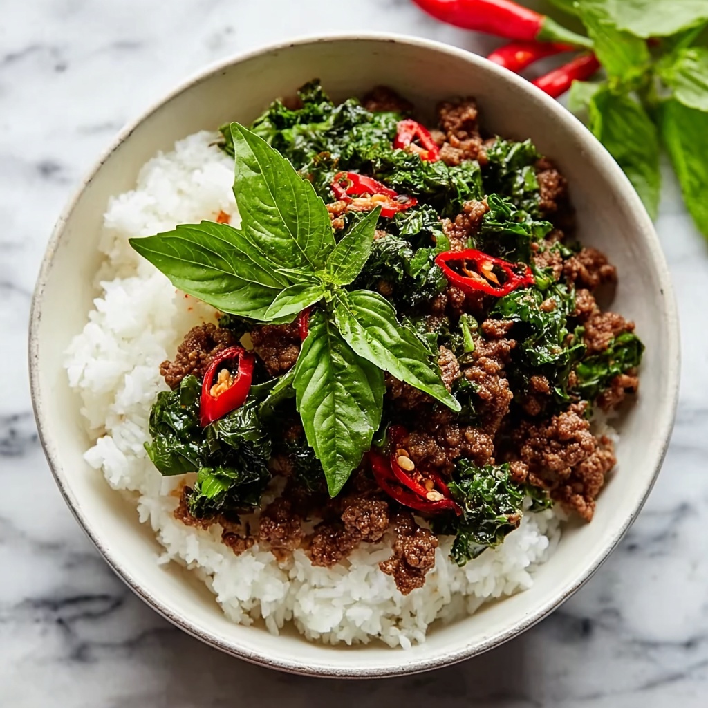 Thai Basil Chicken Recipe - Recipe Image