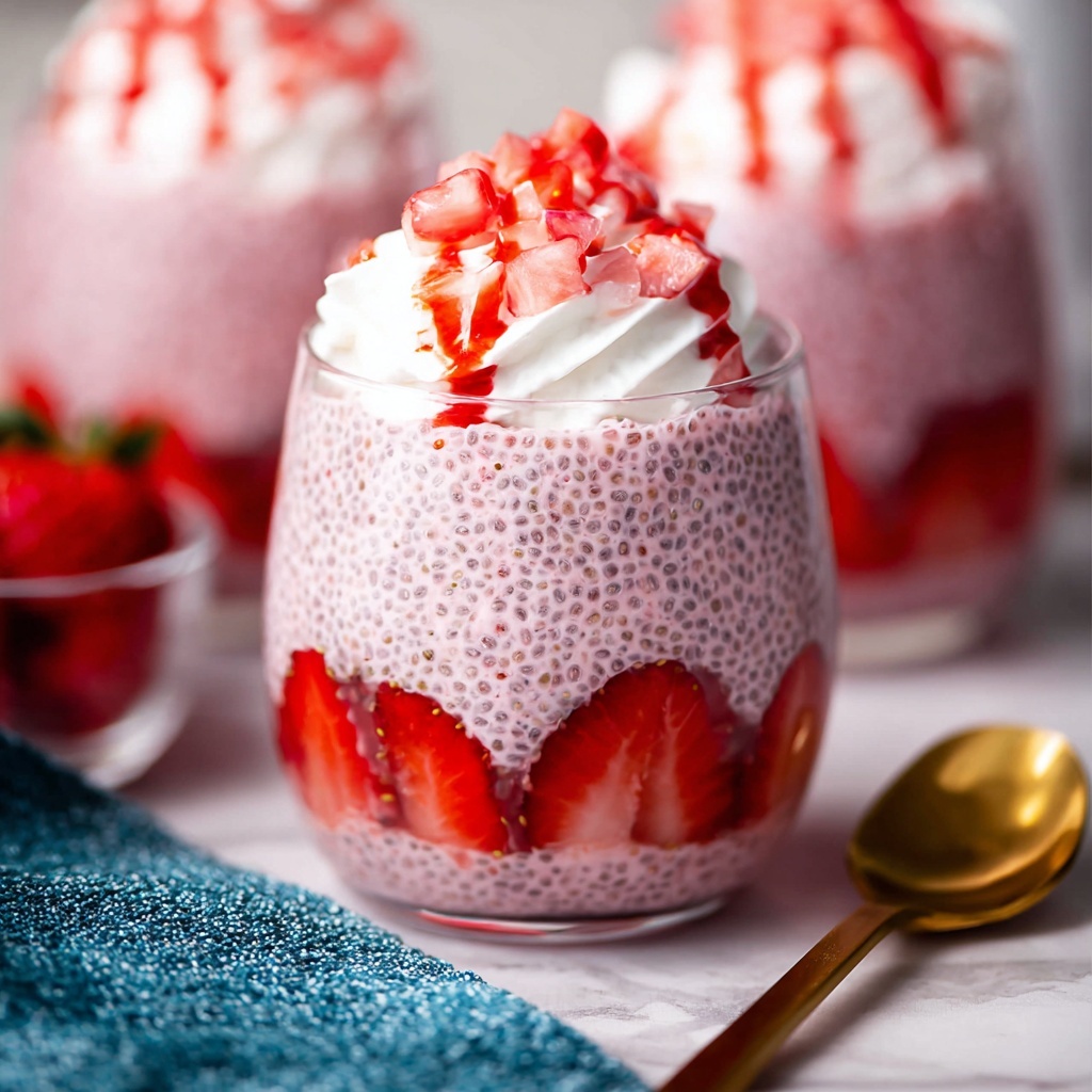 Strawberry Chia Pudding Recipe - Recipe Image