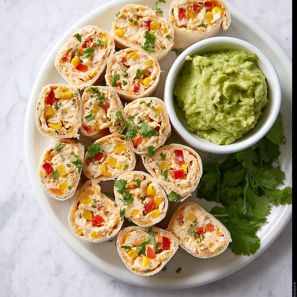 Mexican Chicken Pinwheels Recipe - Recipe Image