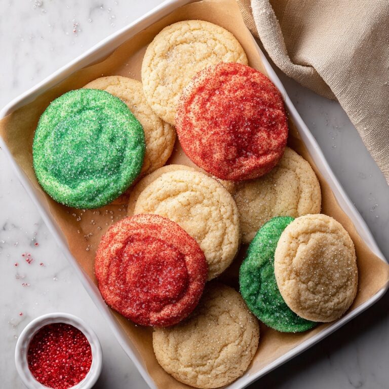 Christmas Snickerdoodles Recipe
