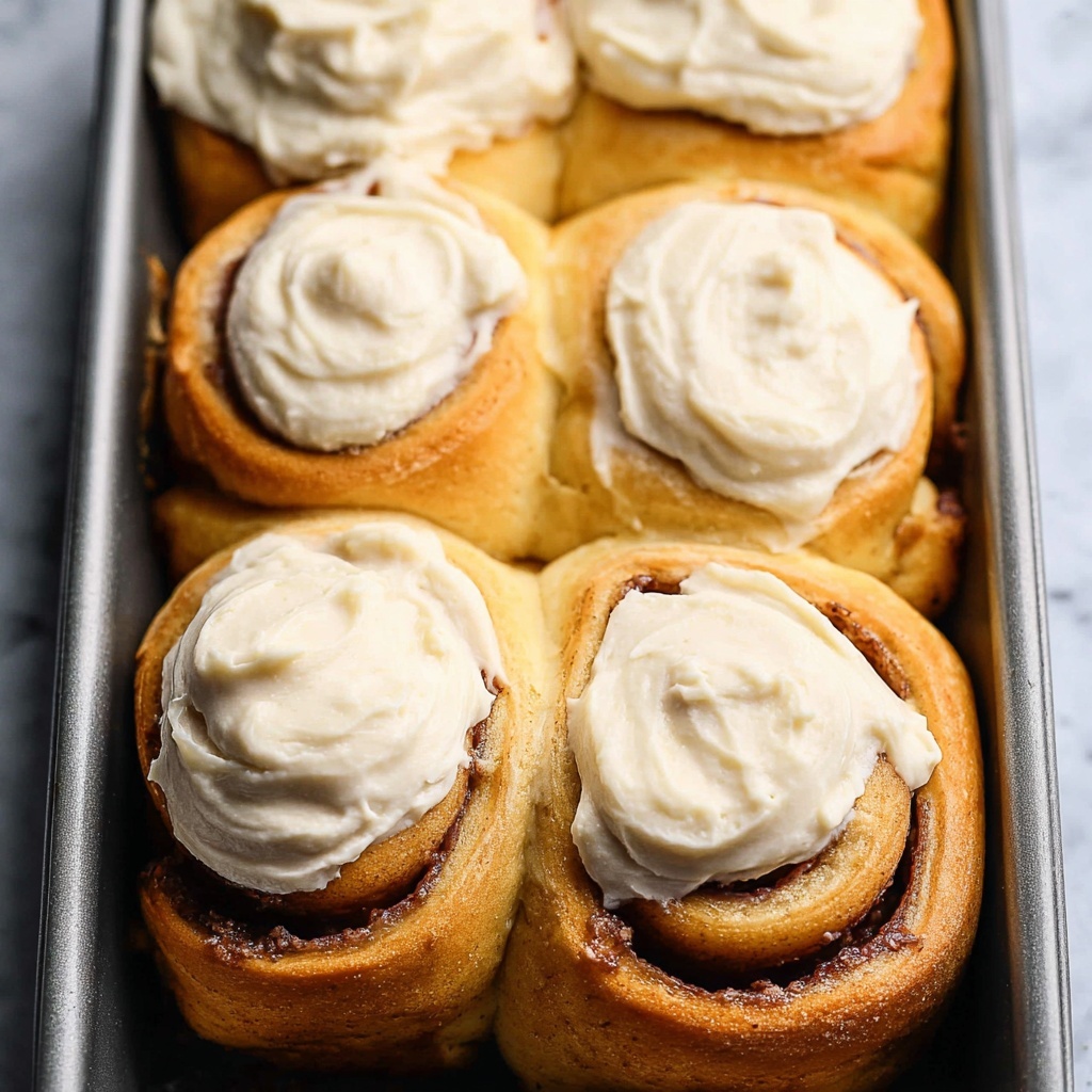 Decadent Cinnamon Rolls with Maple Cream Cheese Bliss - Recipe Image