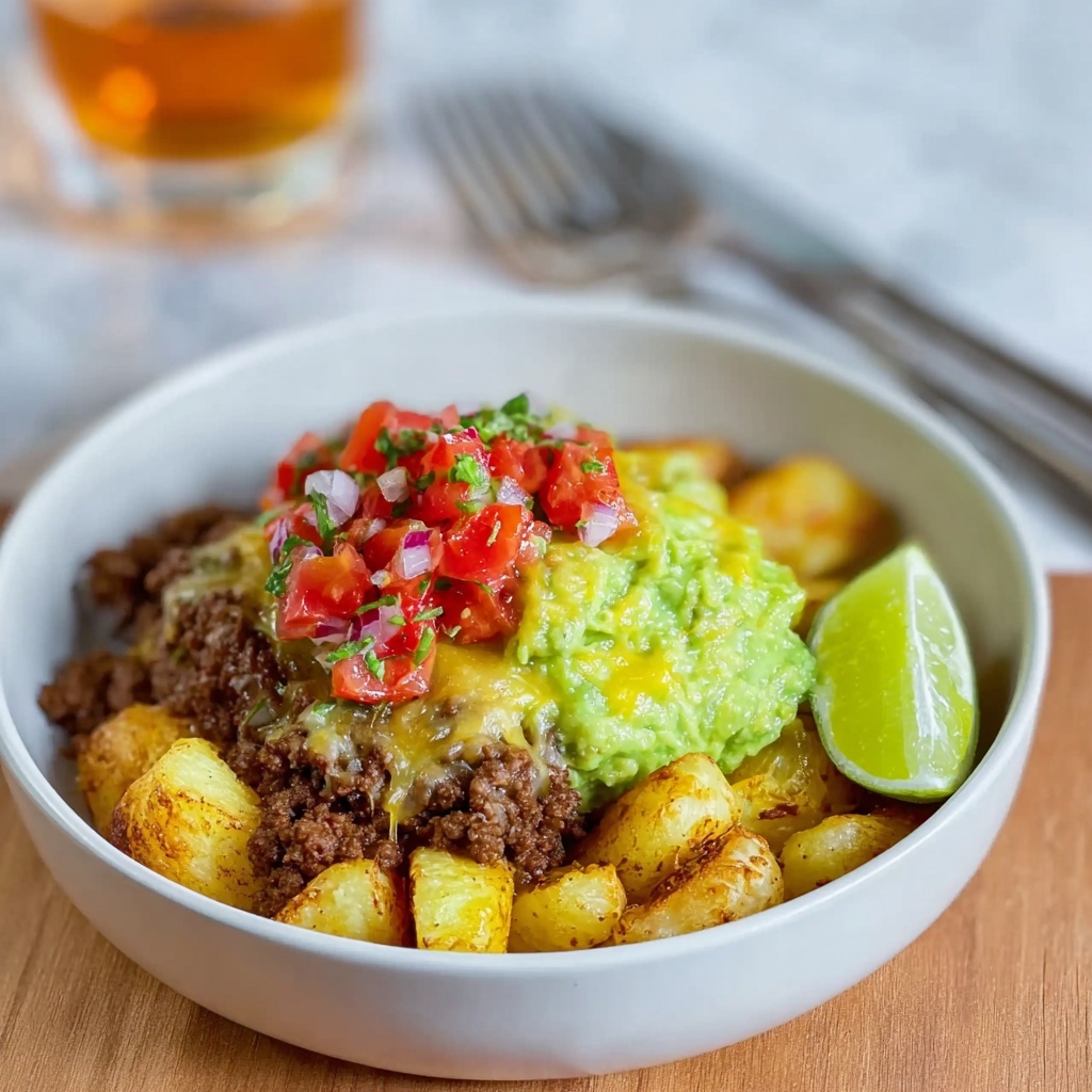 Loaded Potato Taco Bowl Recipe - Recipe Image