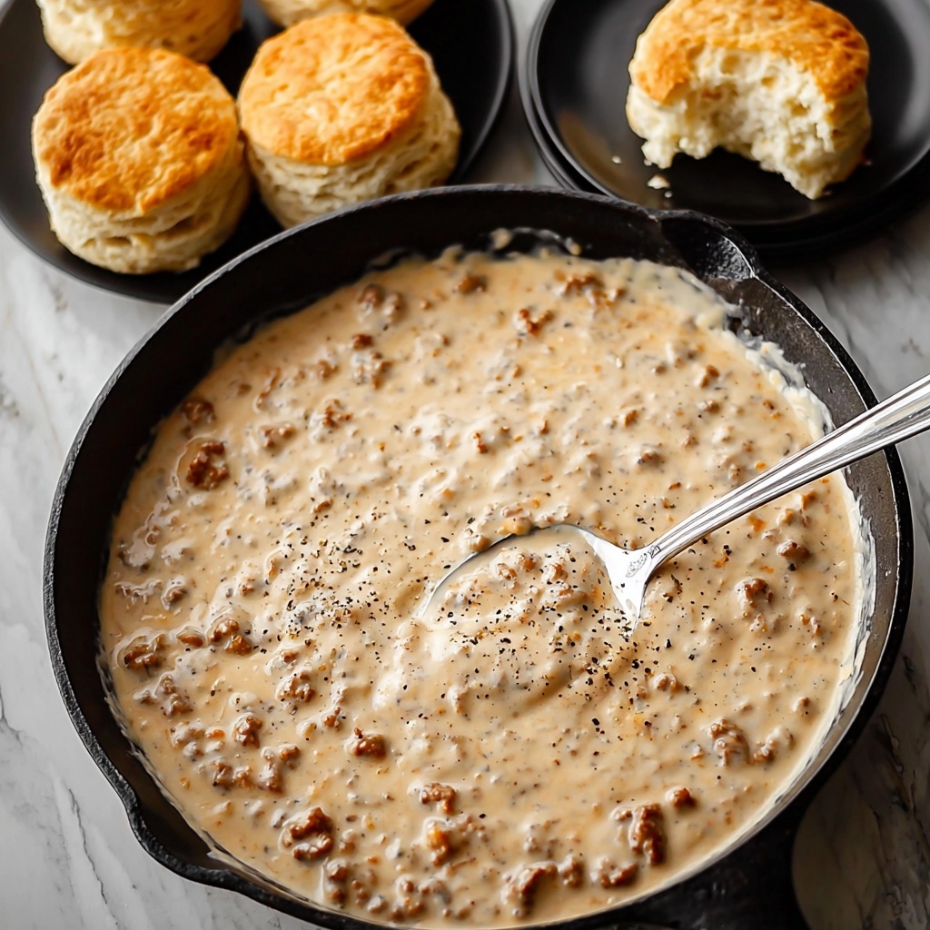 Easy Sausage Gravy Recipe - Recipe Image