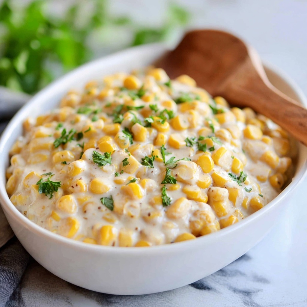 Crock Pot Creamed Corn Recipe - Recipe Image
