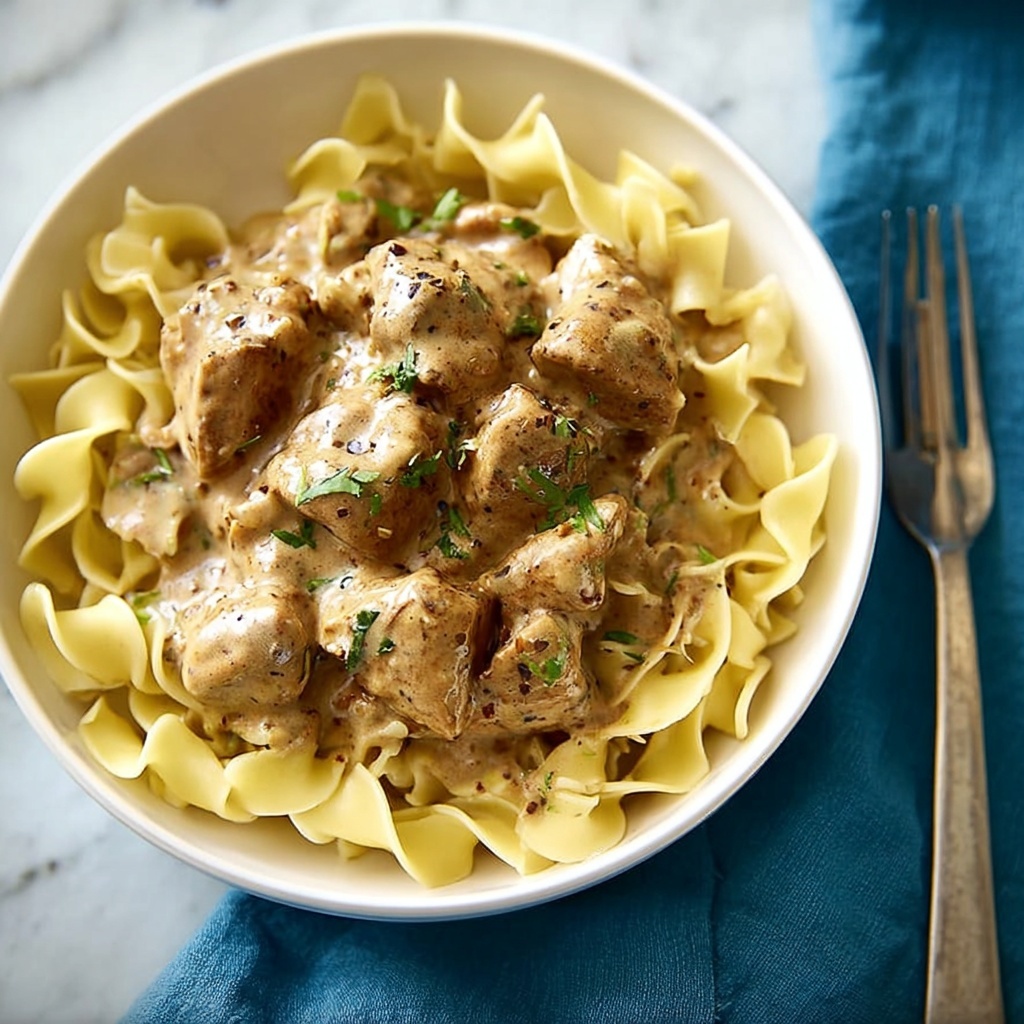 Slow Cooker Beef Stroganoff Recipe - Recipe Image
