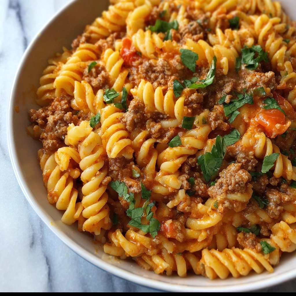 Cheesy Taco Pasta: 30-Minute Family Favorite Recipe - Recipe Image