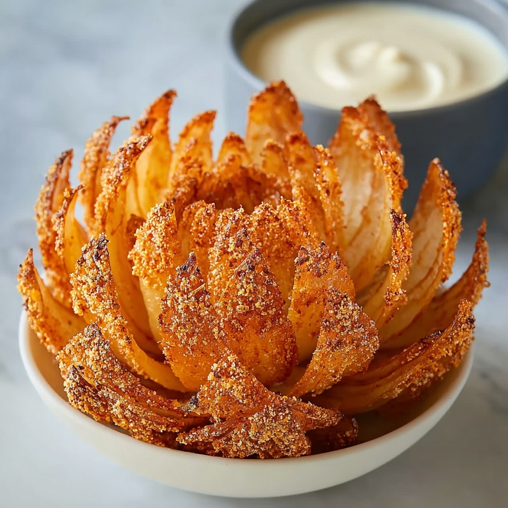 Air Fryer Blooming Onion Recipe - Recipe Image