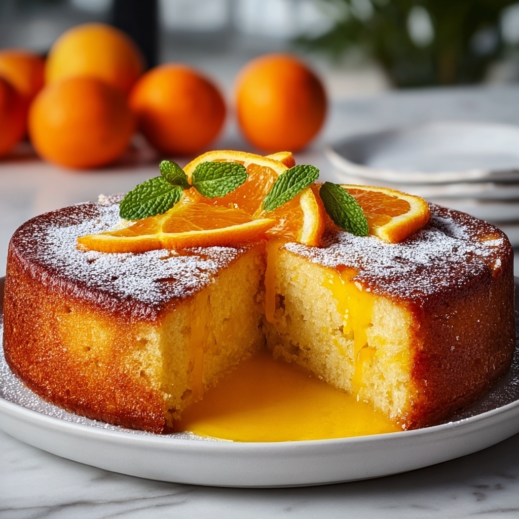 Whole Orange Cake Recipe - Recipe Image