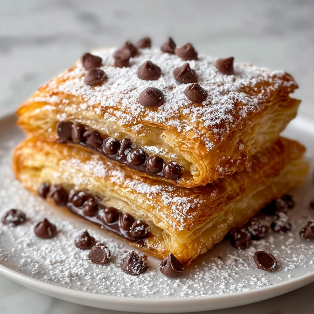 Croissant Breakfast Bake with Chocolate Chips Recipe - Recipe Image