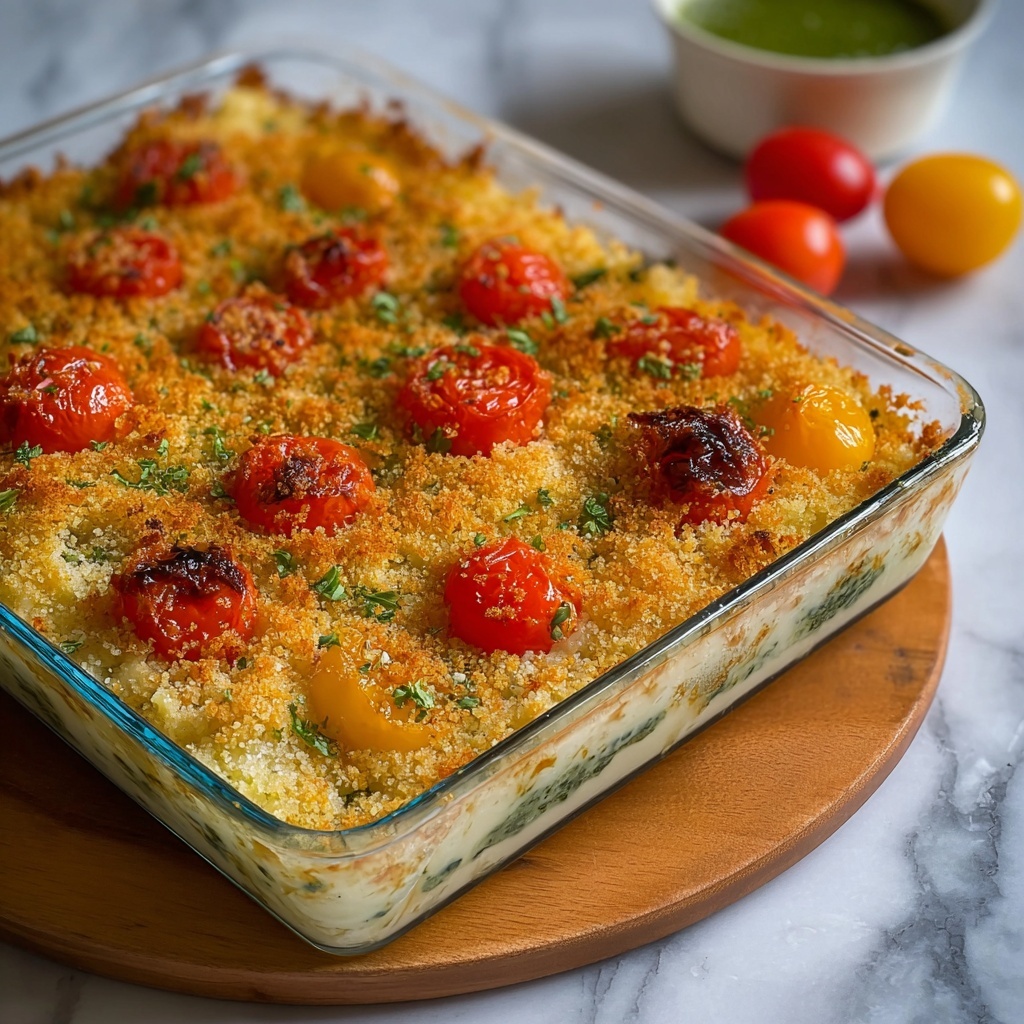 White Bean and Pesto Bake Recipe - Recipe Image