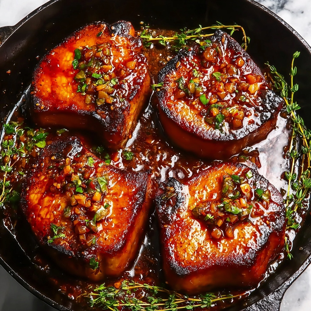 Maple Glazed Pork Chops Recipe - Recipe Image