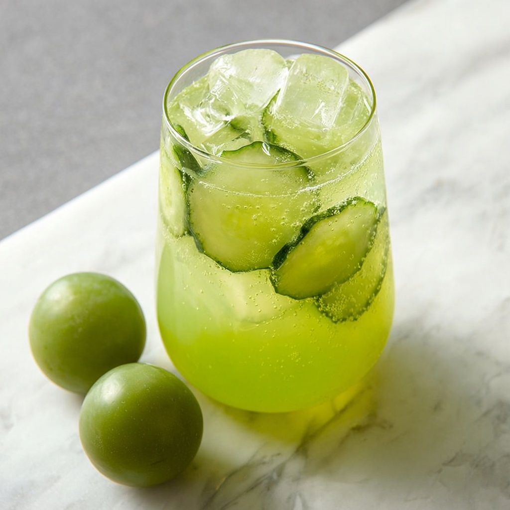 Sour Melon Spritzer Recipe - Recipe Image