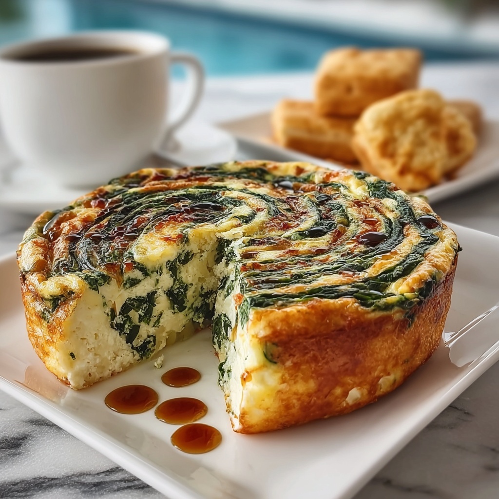 Easy Spinach and Cottage Cheese Breakfast Casserole Recipe - Recipe Image