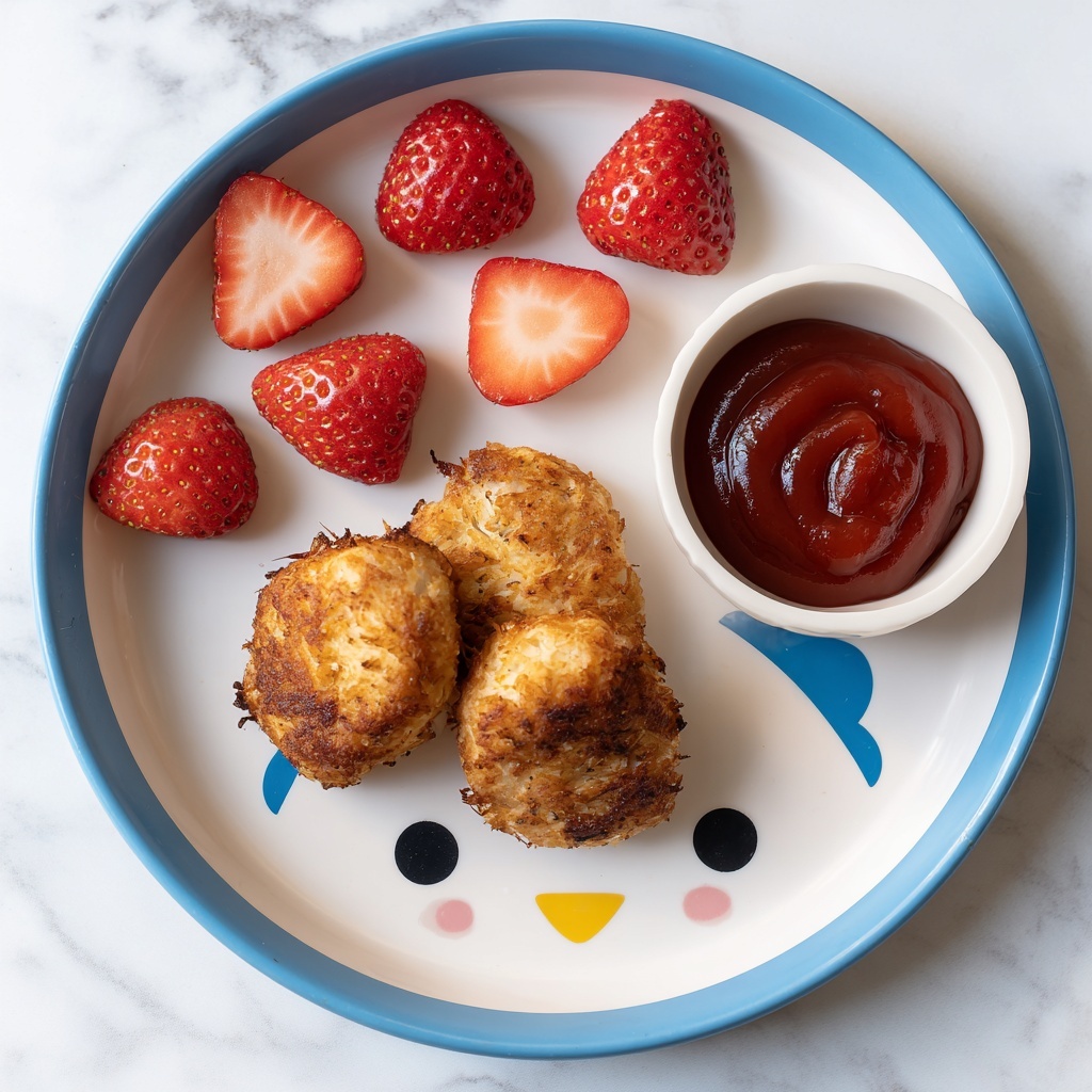 8 Minute Airfryer Cauliflower and Cheese Tots for Baby Led Weaning Recipe - Recipe Image