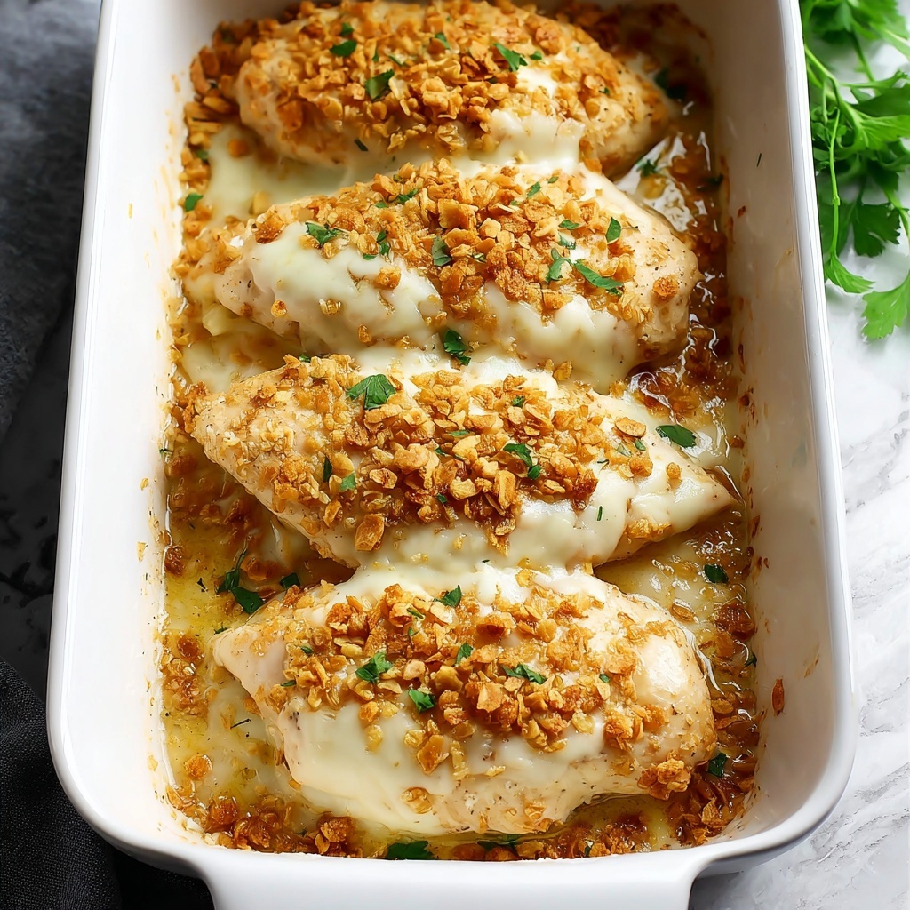 Easy Baked Caesar Chicken Recipe - Recipe Image