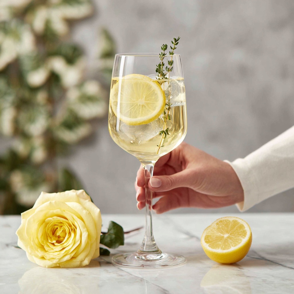Alcoholic Limoncello Spritz Recipe - Recipe Image
