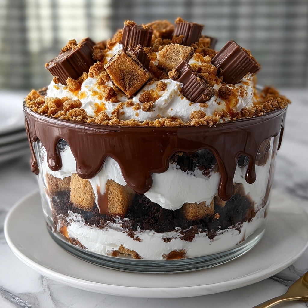Chocolate Toffee Trifle Recipe - Recipe Image