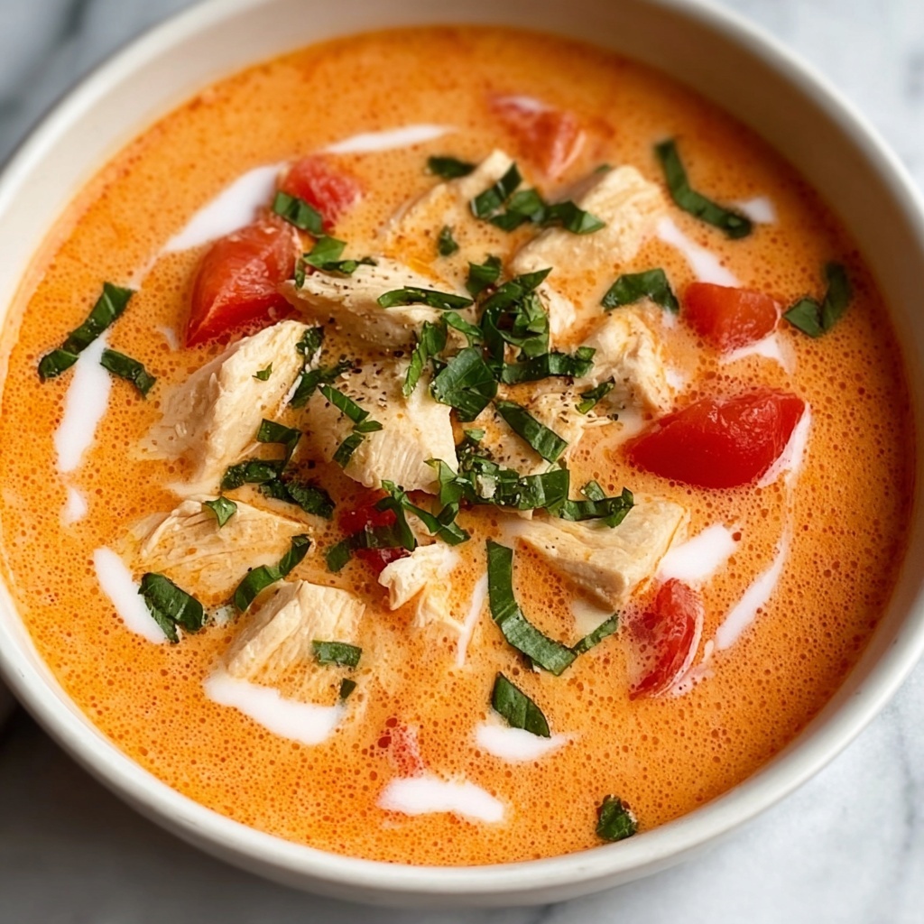 Crock Pot Creamy Chicken Parmesan Soup Recipe - Recipe Image