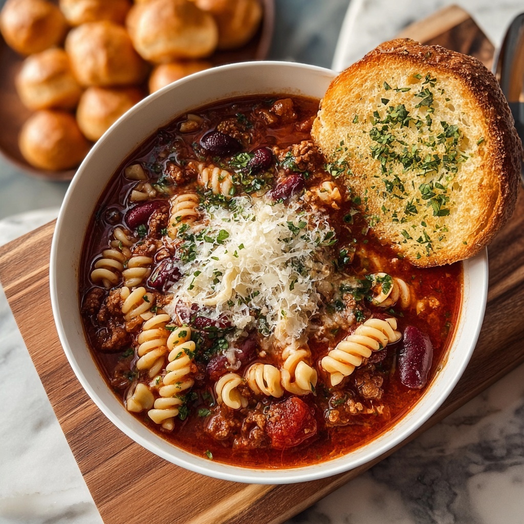 Crockpot Olive Garden Pasta Fagioli Recipe - Recipe Image