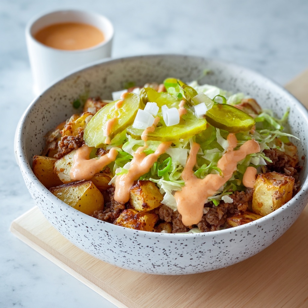 Loaded Potato Big Mac Bowl Recipe - Recipe Image