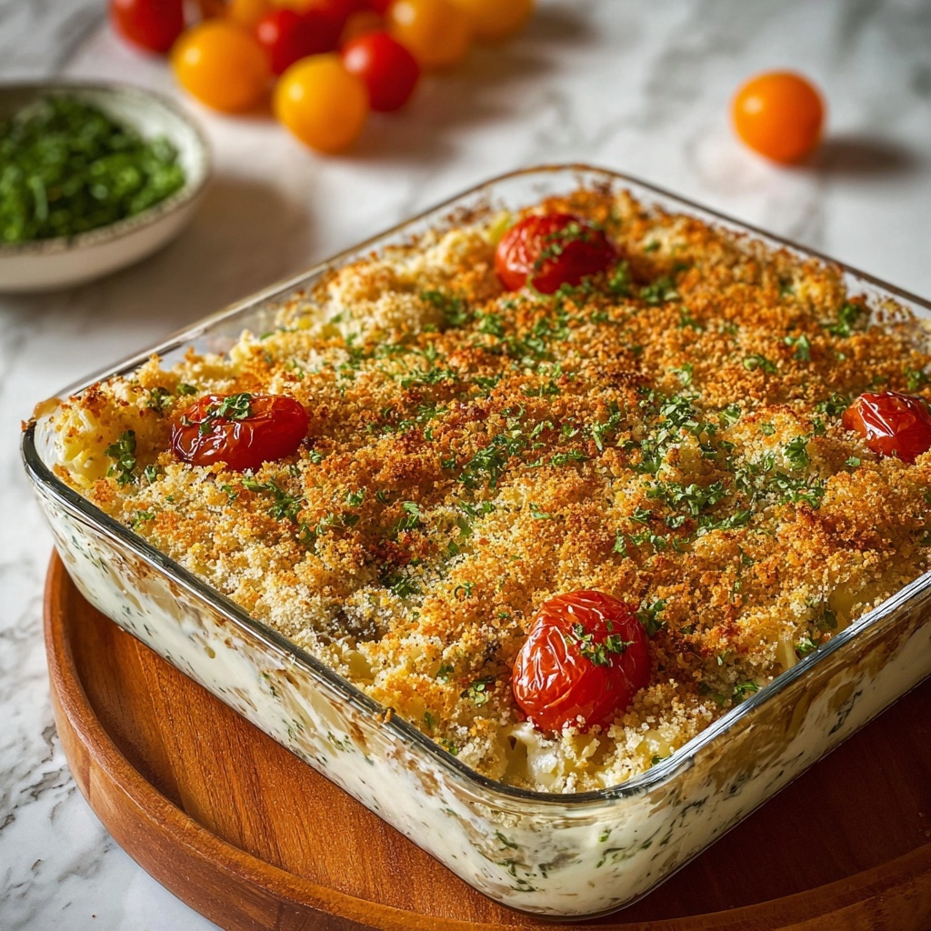 White Bean and Pesto Bake Recipe - Recipe Image