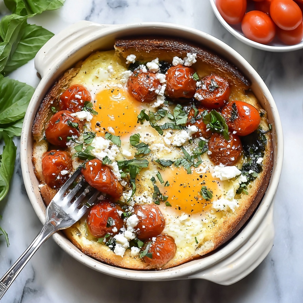 Baked Feta Eggs Recipe for a Flavor-Packed Brunch Delight Recipe - Recipe Image