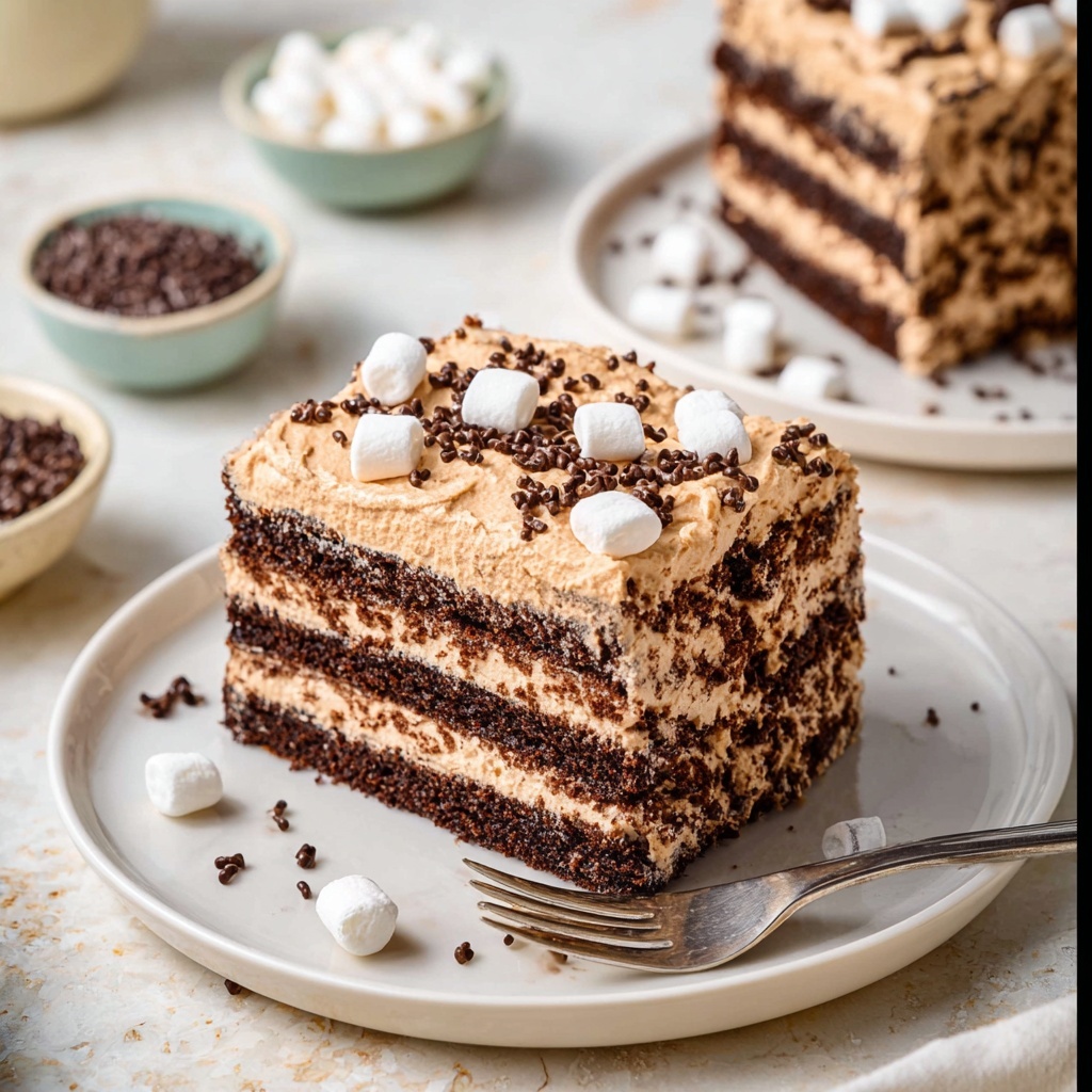 Hot Chocolate Icebox Cake Recipe - Recipe Image
