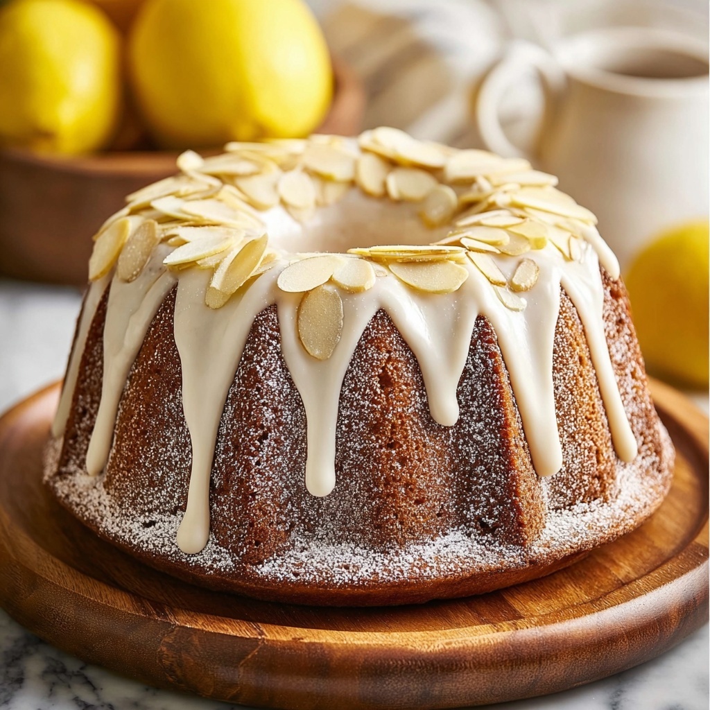 Limoncello Syrup Lemon Bundt Cake Recipe - Recipe Image