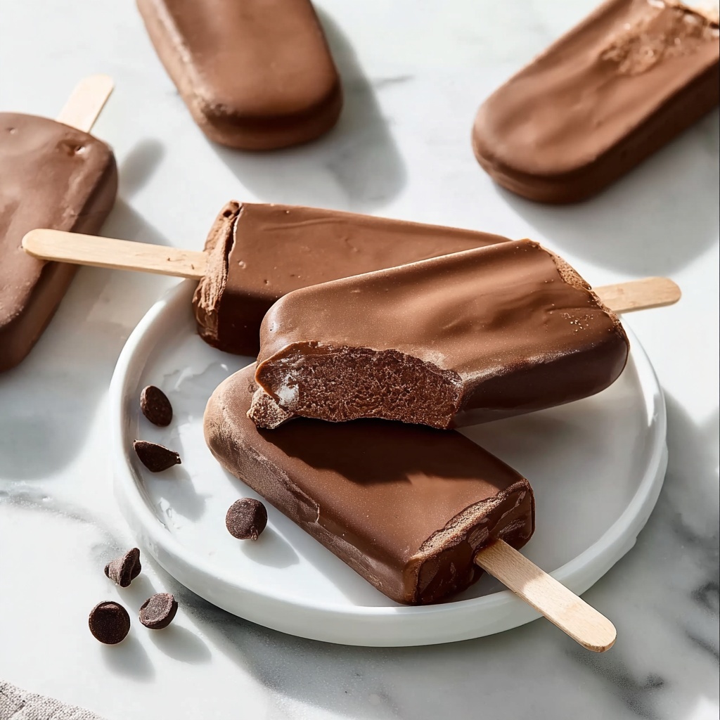 Healthy Fudgesicles Recipe - Recipe Image