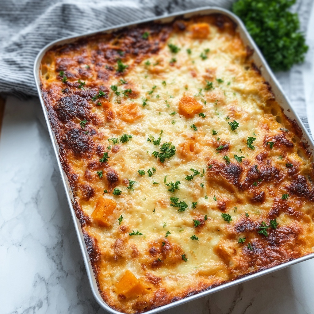Easy Butternut Squash Casserole Recipe - Recipe Image