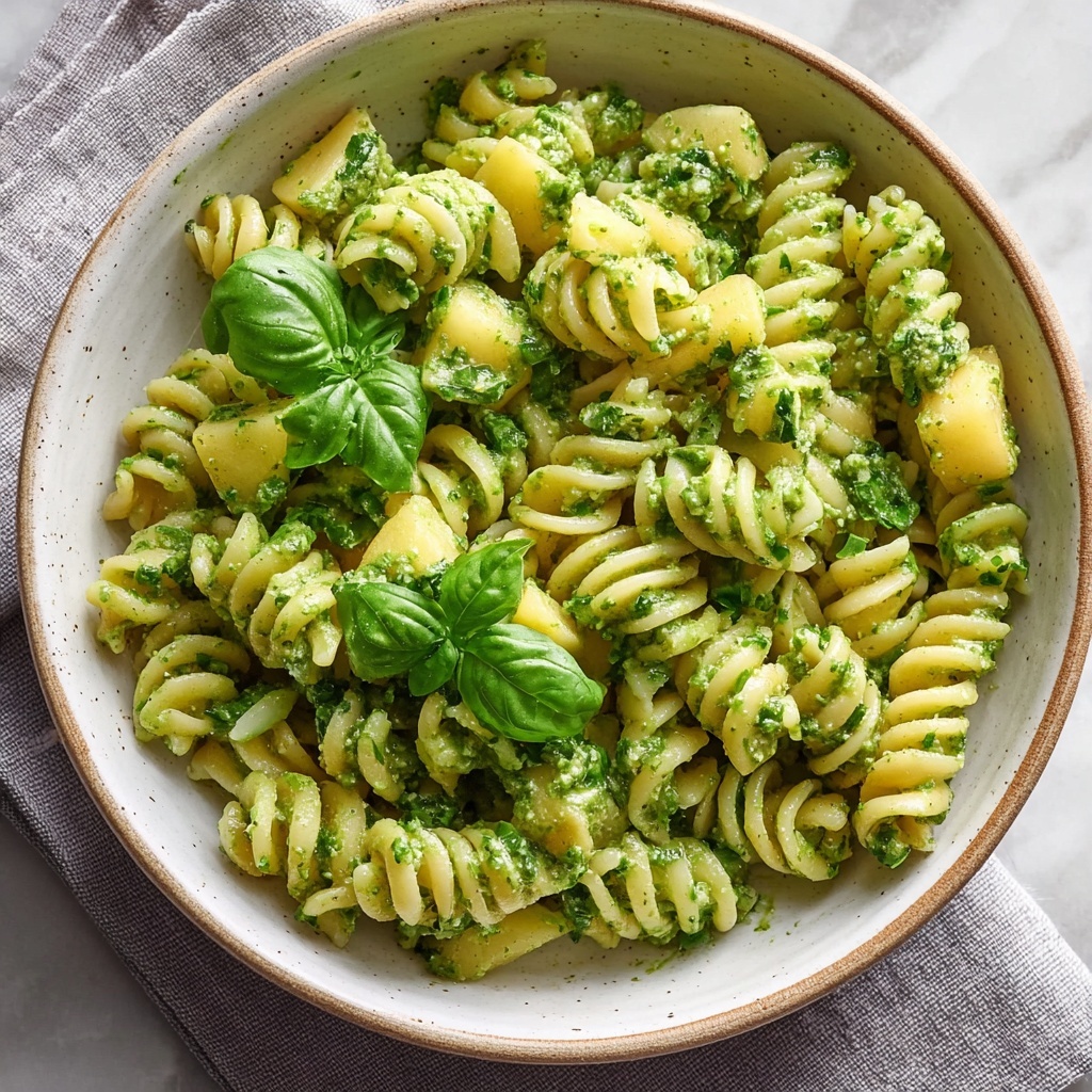 Creamy Avocado Green Goddess Pasta Recipe - Recipe Image