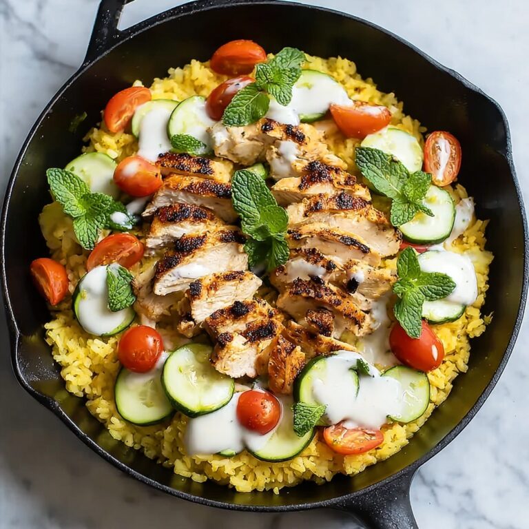 Lemon Herb Chicken Shawarma Casserole Recipe